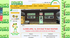 Desktop Screenshot of halmshydro.com